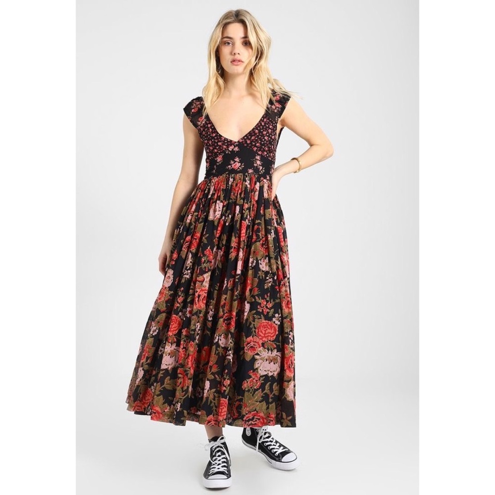 Free People Love You Midi Dress